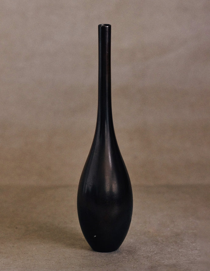Japanese bronze Ikebana vase No.2