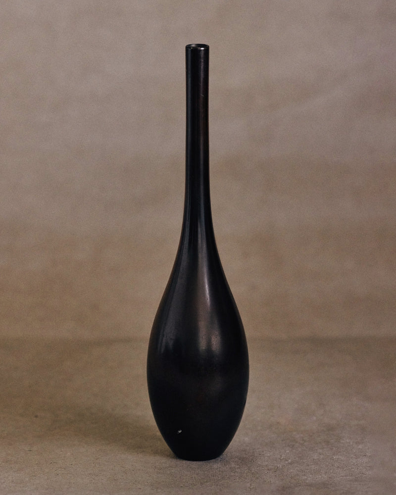 Japanese bronze Ikebana vase No.2