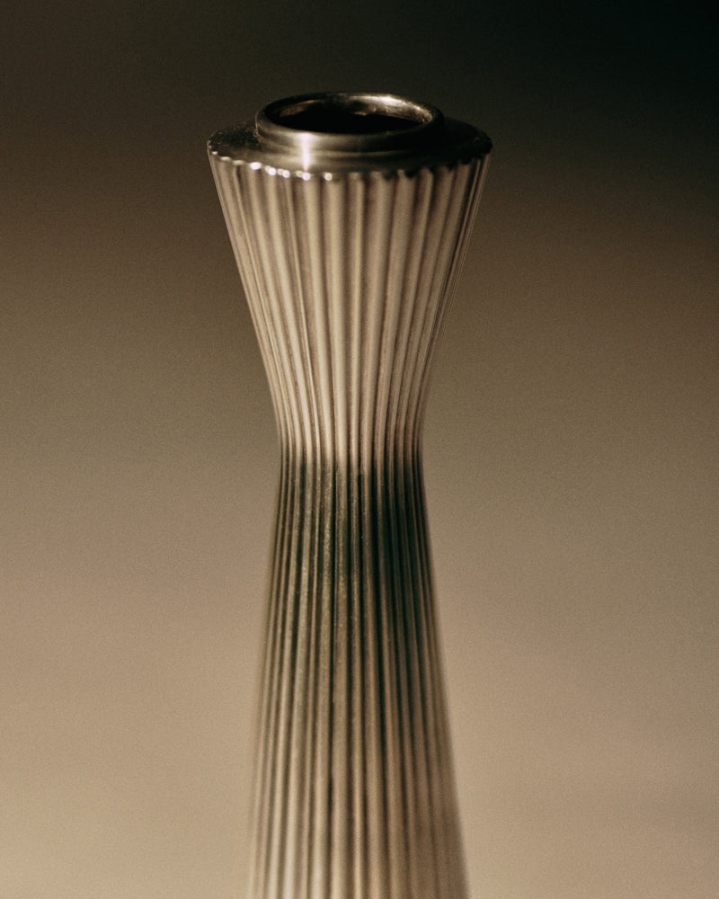 Sterling silver vase